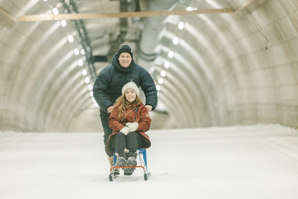 underground ski tunnel vuokatti